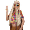 Náhrdelník hippie stříbrný